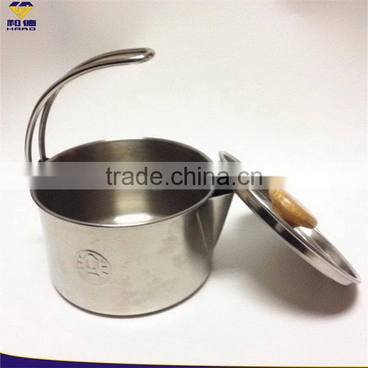 Korean style stainless steel cooking pot set