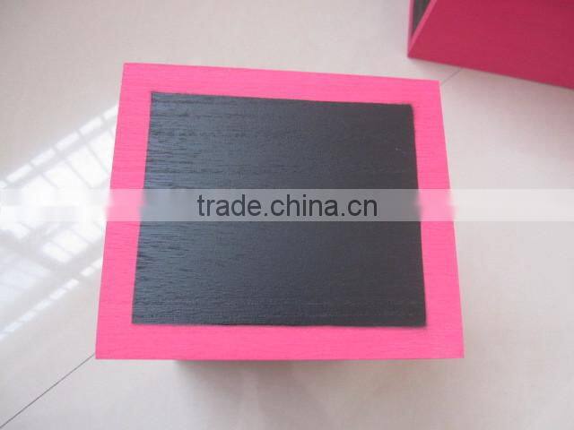 Wholesale wooden crates with chalk board front