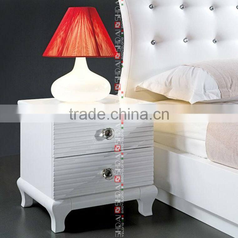 queen day bed / combination wardrobe and bed / wooden furniture double bed B95