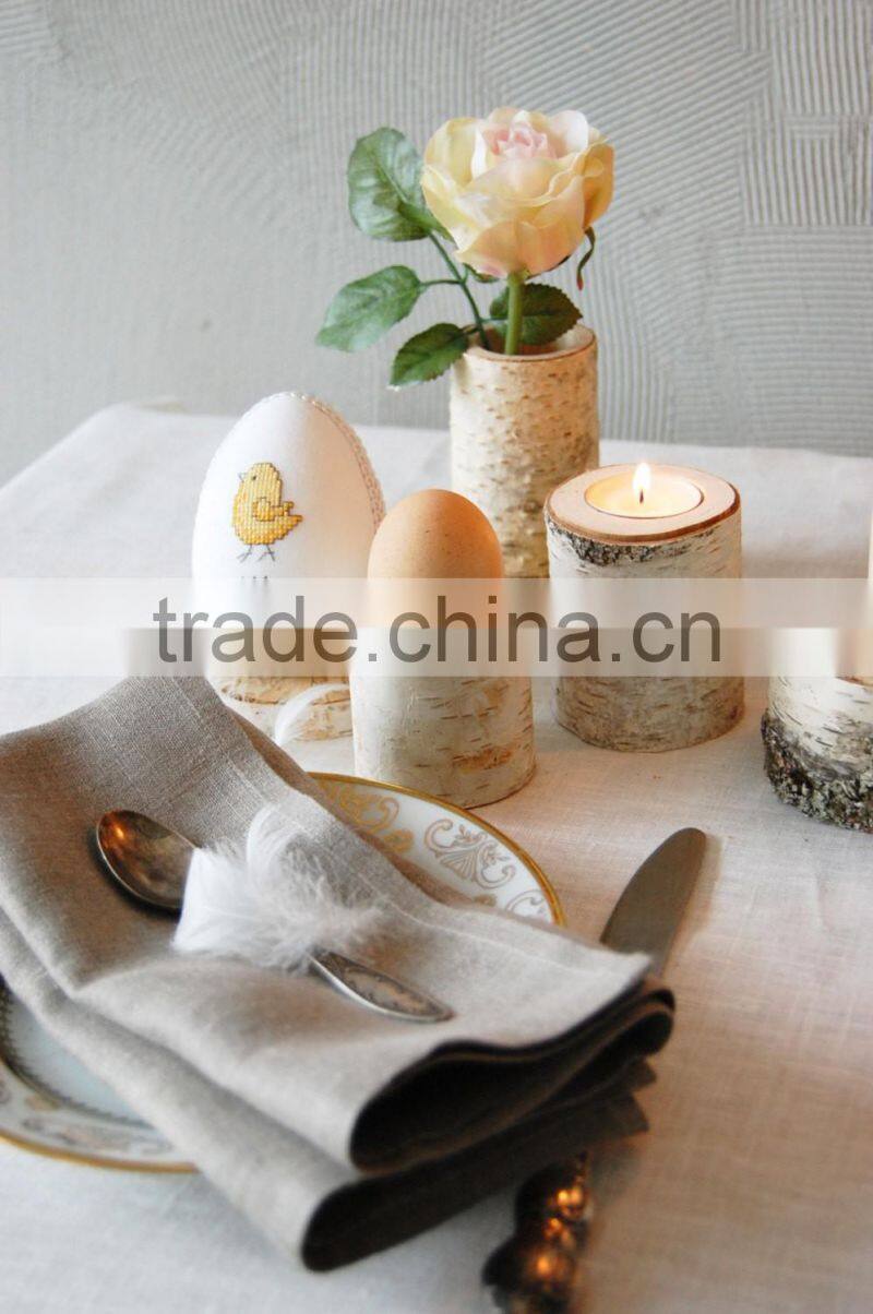 Home Decor Wood Candles.Tree Branch Candleholders Set Of 3, Wooden Tealight Holders