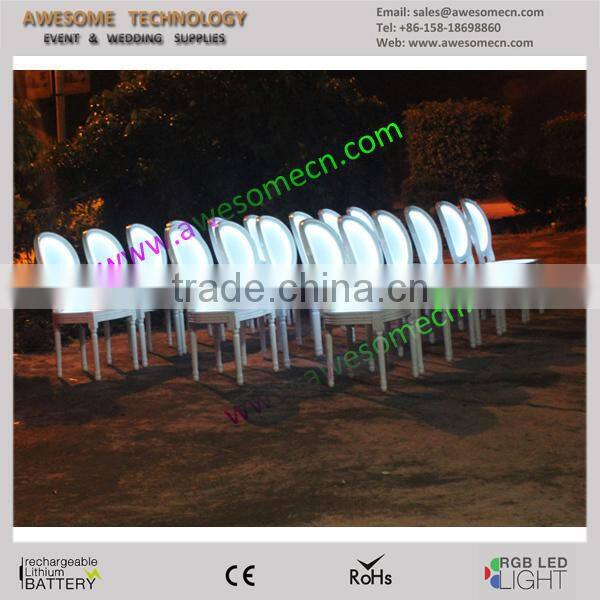led furniture design wedding event chairs (CH004)