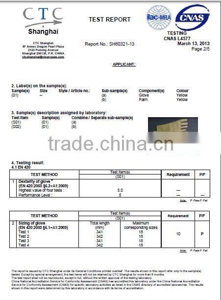 elbow yellow latex Hand Protection Gloves