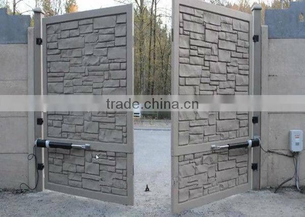 Basic Kit Fully Metal Double Swing Gate Opener For Gates Up To 1700LB