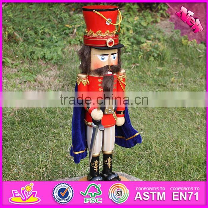 Wholesale Christmas wooden 3d collectible toys for kids W02A250-S