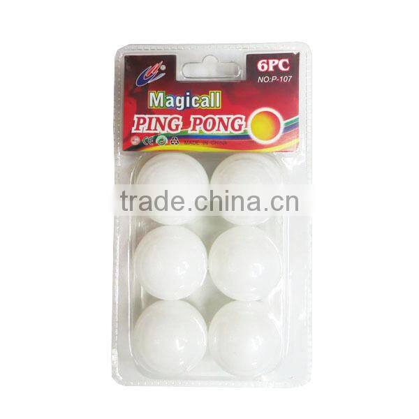Plastic Table Tennis Ball