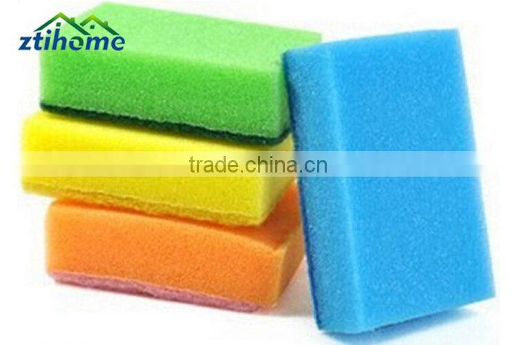 Super Thick Strong and Durable Colorful Scouring Cleaning Sponge