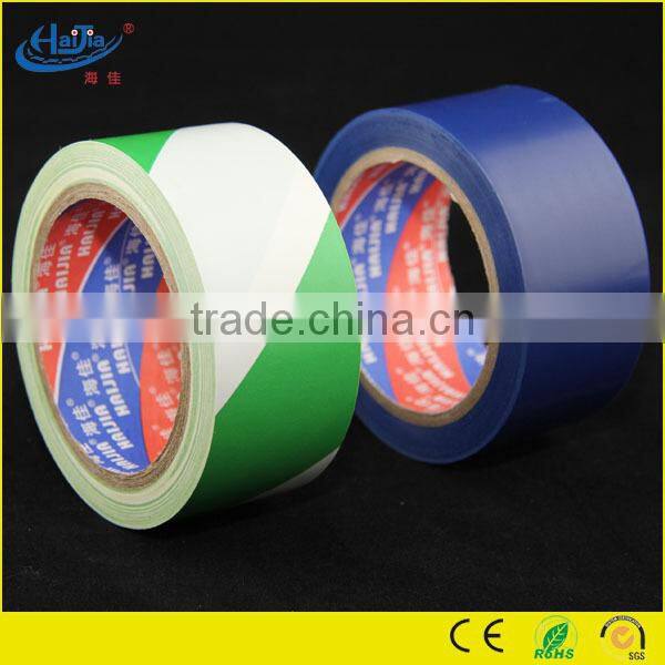 Black and Yellow color PVC warning tape