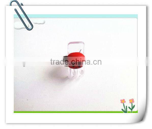 Garden Ladybug Shape Plant Support Colored Plastic Stick Clip.Garden Ornaments
