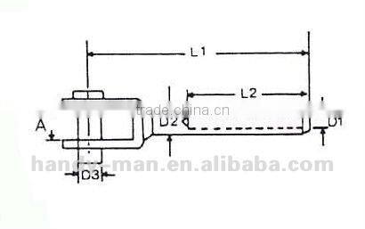 Welded Fork Terminal