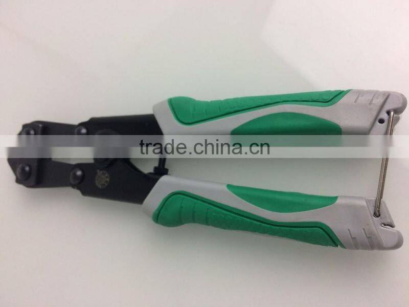 200mm black finished mini bolt cutters with dual colors design