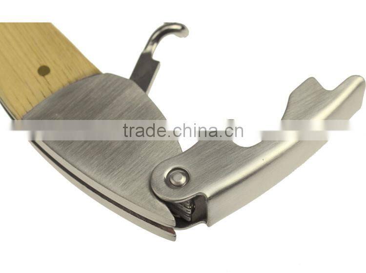 New design stainless steel wine corkscrew bottle opener