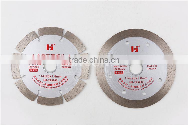 2015 hot sale professinal diamond circular saw blade for marble