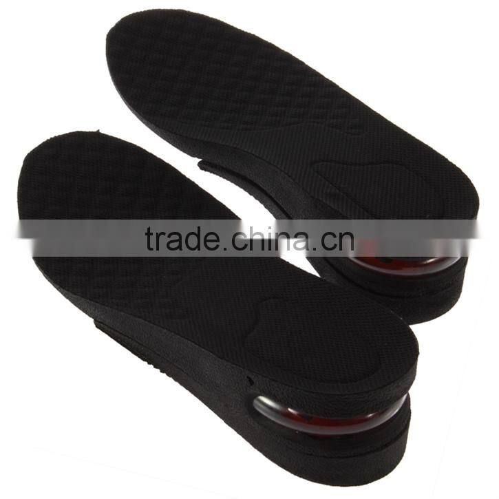 PU Air Cushion Taller Silicone Gel Shoes Pad Insole Increase Height Insole for Increase Height