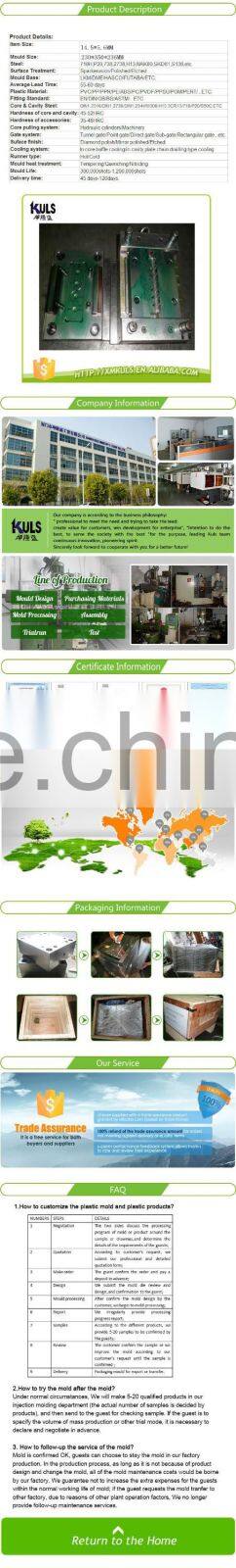 Bathroom 4 Sub One-Way Valve Plastic Base Injection Mould