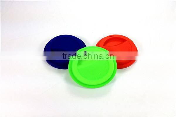 China supplier Cute cup lids colorful silicone coffee cup cover with low price