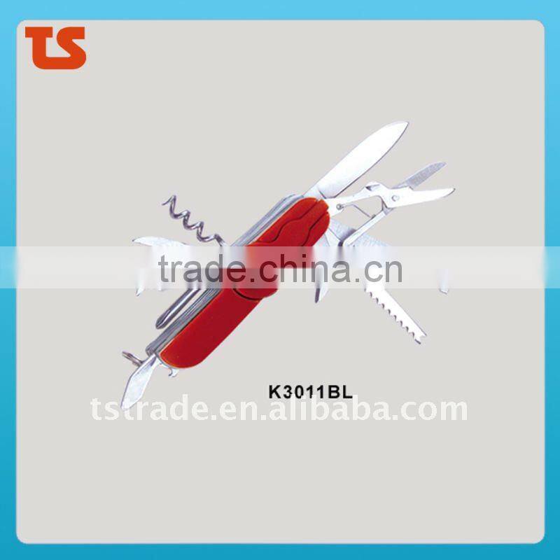 New design LED multi Novelty pocket functional strider kinfe tools(K3011BL)