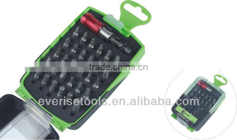 31pcs CRV6150 S2 screwdriver bit tool set