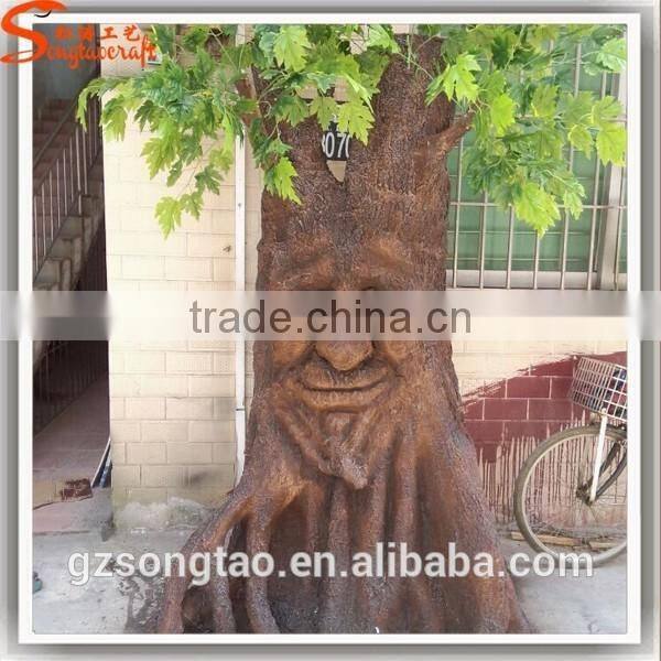 songtao chinese factory customize artificial human tree face masks
