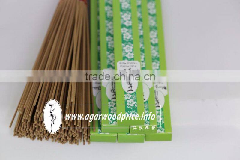 High Quality Agarwood incense sticks with burning time: 25-30minutes/stick