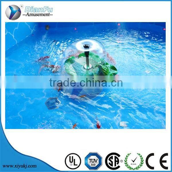Children playground equipments rides fiberglass Elephant fishing pond