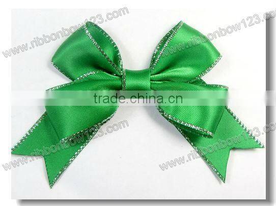 Elastic loop Satin ribbon wine bottle bow tie