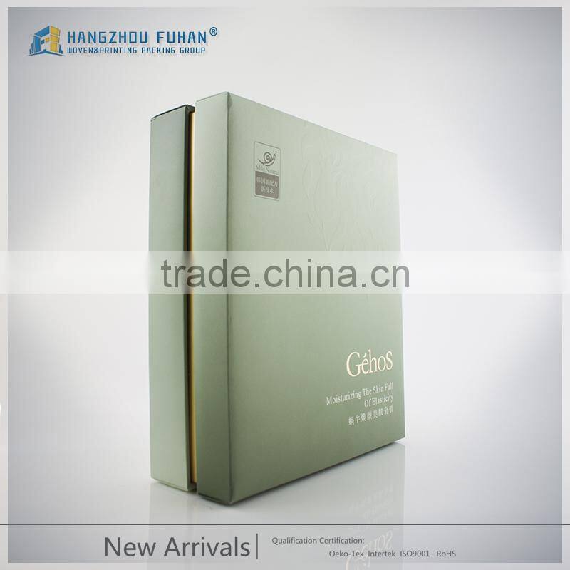 Professional Emboss Logo Printing Facial Mask Packing Box