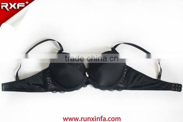 Black push up bra for women/bra manufactory