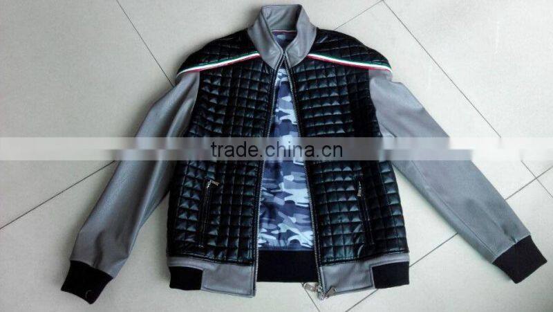 Men Gender and Coats Product Type mens quilted leather jacket