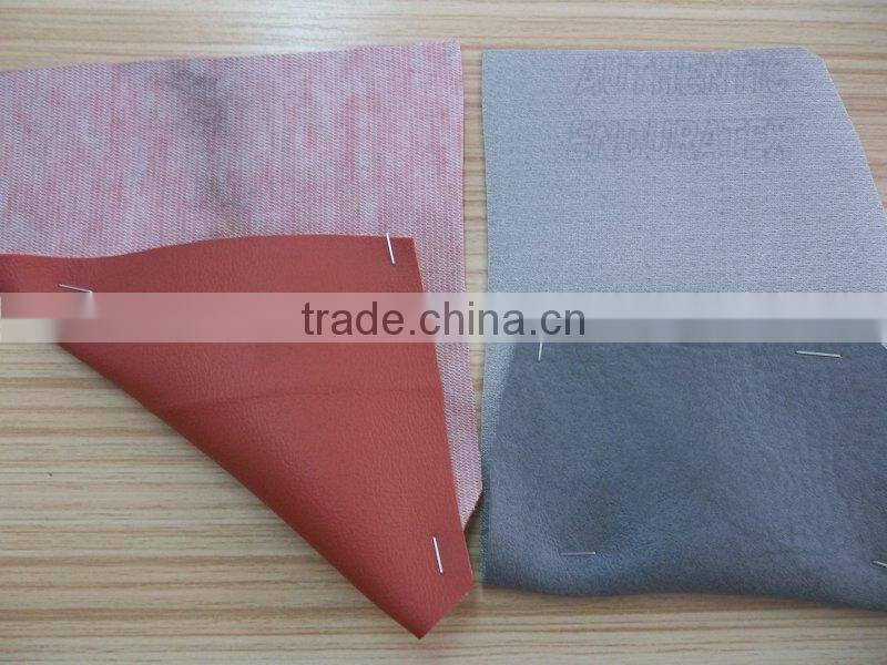 pvc synthetic leather for bags sofa furniture in china