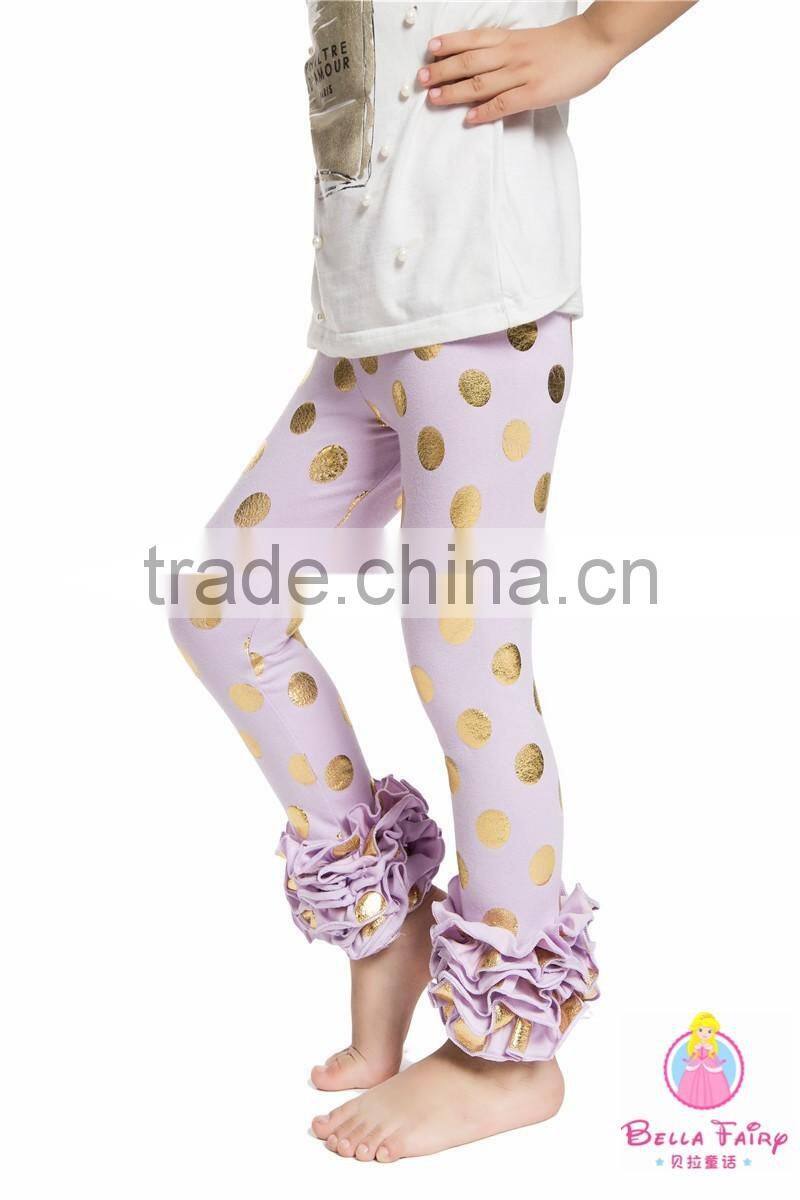 Baby Icing Ruffle Pants Children Girl Ruffle Pants Leggings