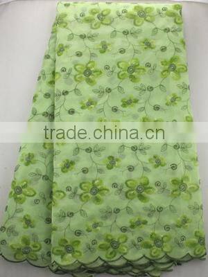 cheap price african organza lace fabric for wedding dress OG0143