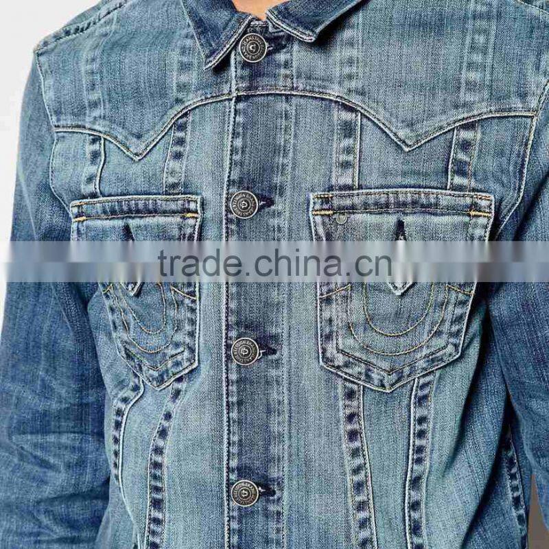 fancy boy denim nlue young design jacket cuantom your own brand