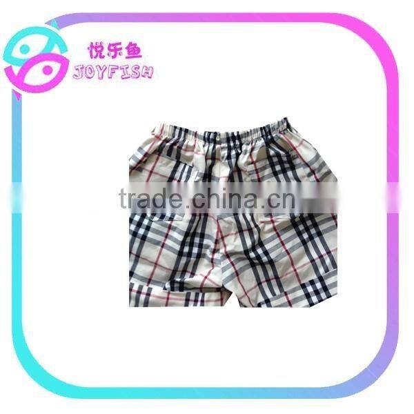 Boy's cotton check Shorts