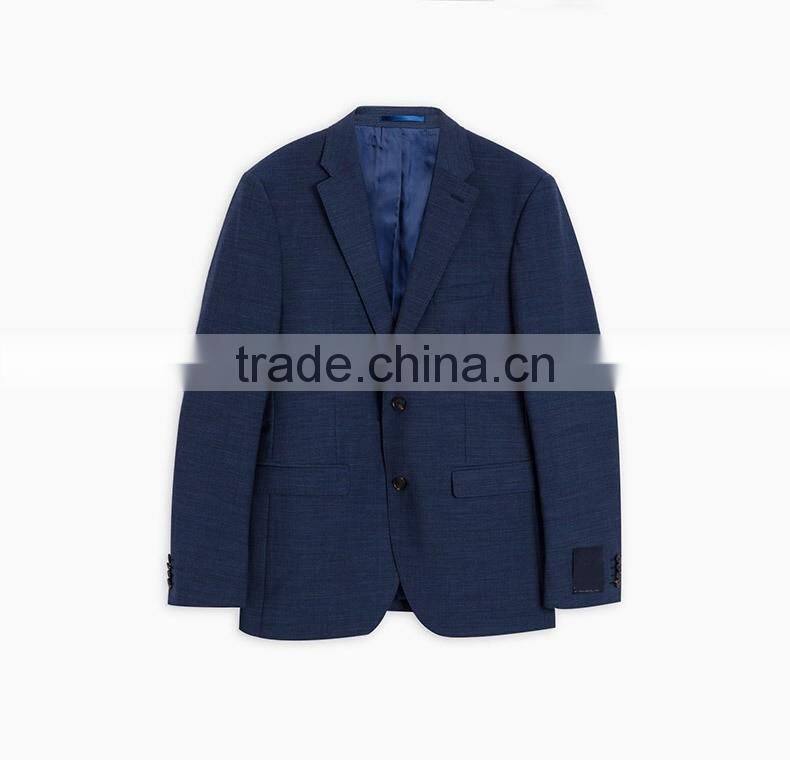 Casual Men'S Two Button Single Vent Fashion Suit Jacket Blazer For Sale