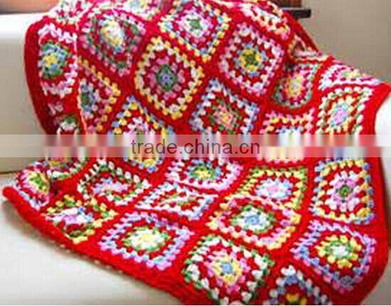 2017 High Quality Decorative Handmade Crochet Blanket