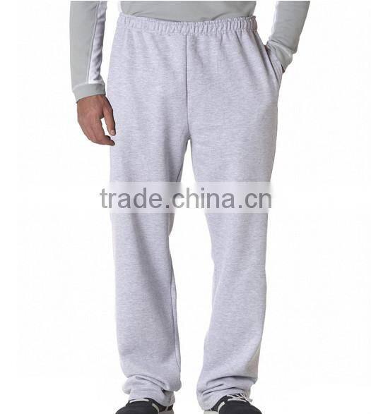 OEM bulking buy open bottom polyester/cotton yarn custom cigarette pants men