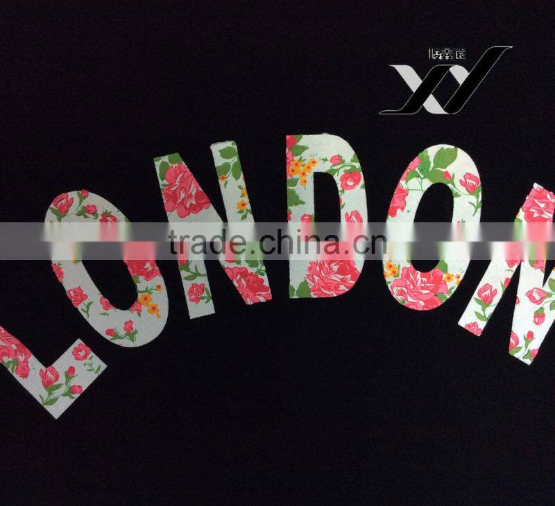 2014 NEW black women crew neck custom sweatshirts with splice sleeve