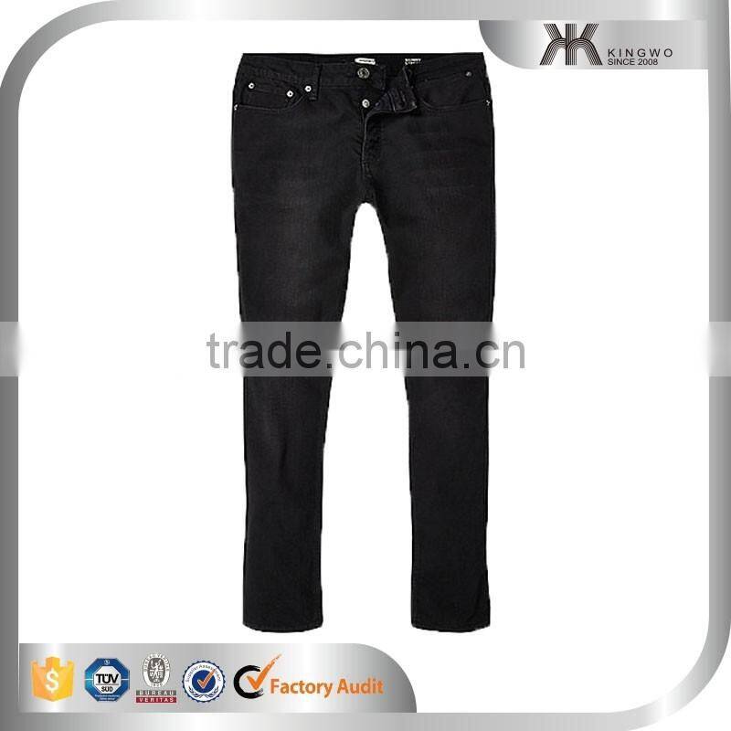 Mans Wholesale Capri BlackNew Design Denim Fabric Funky Jean Pants