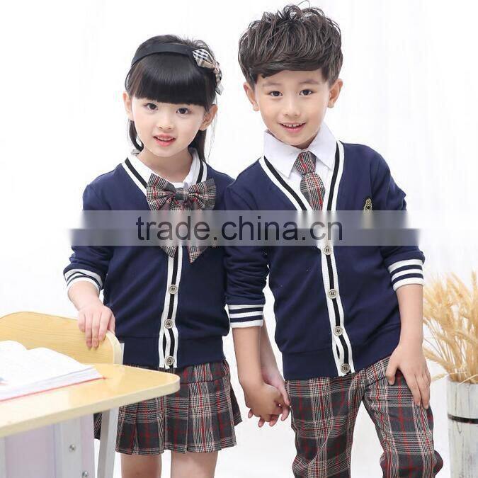 custom cheap unisex cute uniform clothes sport kids school uniforms