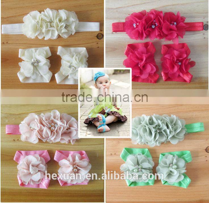 Baby Shoes Flower Design Baby PreWalker Infant Shoes,baby Barefoot Sandals