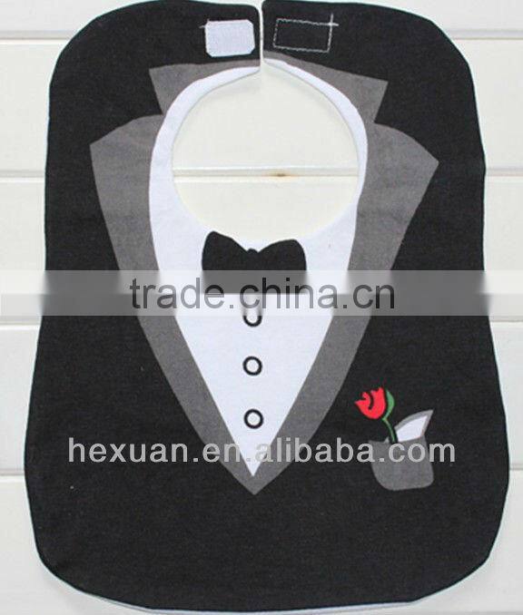 12 designs can choose baby bibs/3 layers baby bibs/superman baby bibs /in stocked or OEM