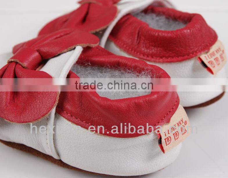 wholesale alibaba high quality wooden baby kids leather shoes