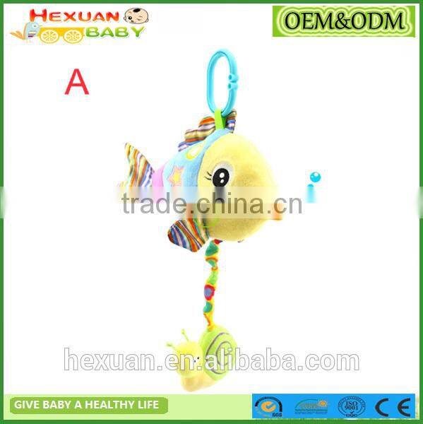 new born infant pram stuffed spiral cot toy for toddlers and infants