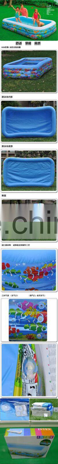 INTEX tropical fish family swimming pool