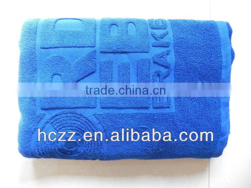 Delicated yarn dye bath towel,unique sports towel,PARIS saint-german