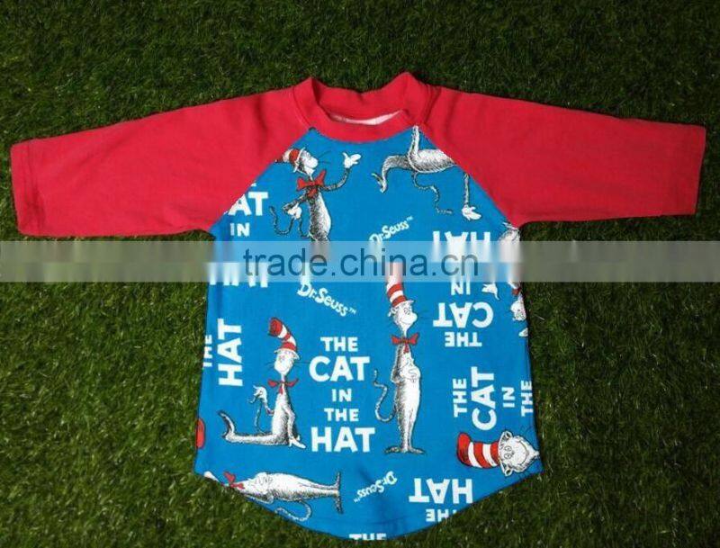 persnickty remark baby easter raglan shirts with icing sleeve pattern shirts girls wholesale children's boutique