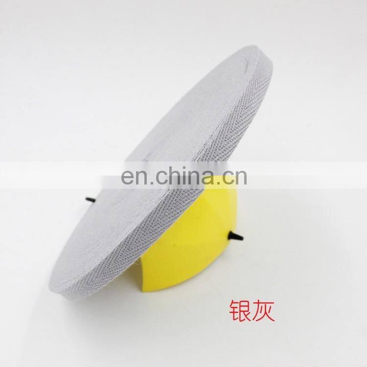 factory supply stock colored 1cm herringbone cotton webbing