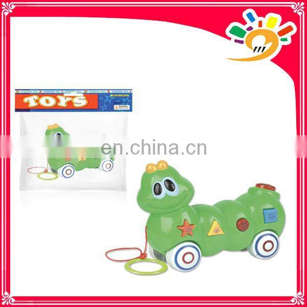 Colorful Plastic Pull Line Train Toy ,Pull Line Toys With Light