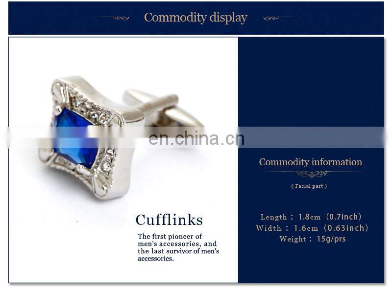 Blue Diamond Luxury Cufflinks