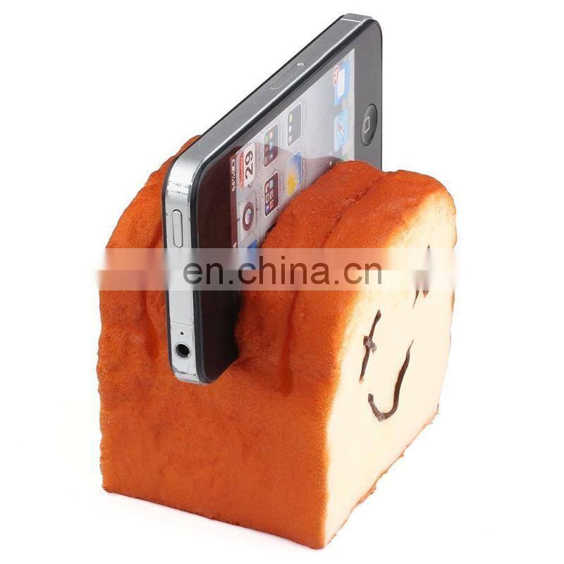 Custom Slow Rising Tooth Pu Mesh Cake Bread Mini Light Up Squishy Straps Stress Toys